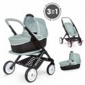 Коляска для ляльки Smoby 253120 Maxi-Cosi & Quinny 3 в 1 м'ятна